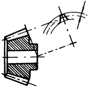 齒輪基本術語錐齒輪